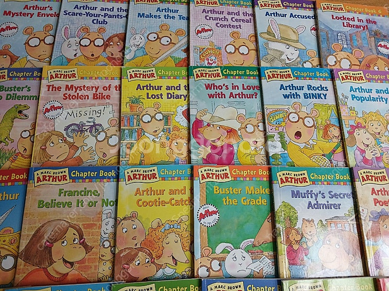 정품 아서챕터북 30권과 음원(아써, arthur chapter)--1