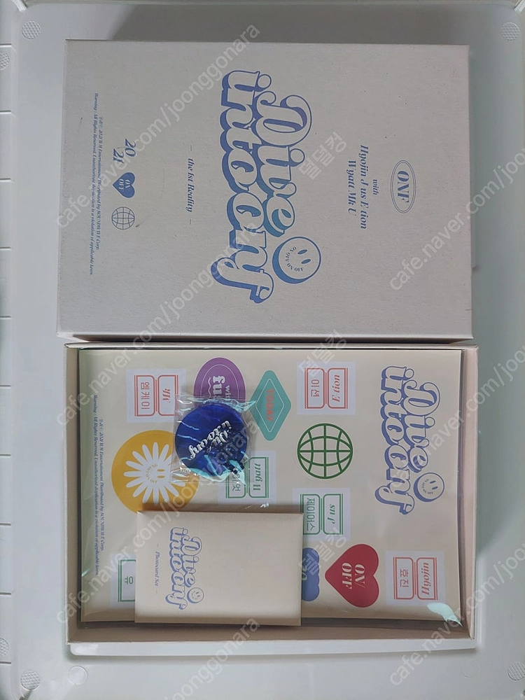 온앤오프 앨범 굿즈 이미지