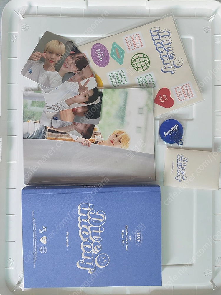 온앤오프 앨범 굿즈 이미지