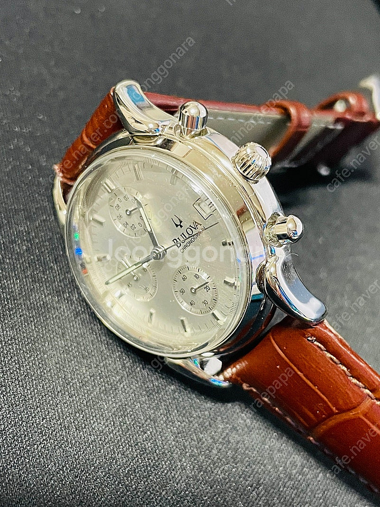 빈티지 부로바 크로노그래프--3