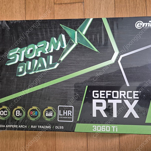 이엠텍 지포스 RTX 3060 Ti STORM X Dual OC 팝니다