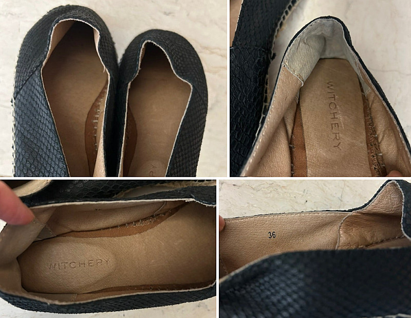 호주 브랜드 WITCHERY위처리 에스파드류 36사이즈--3