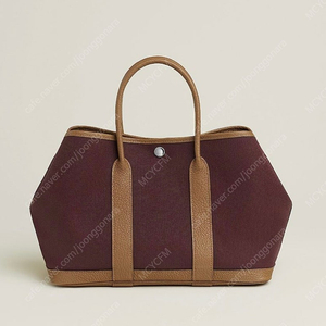 !!인상 전 정가 이하 판매!! 에르메스 가든파티 30 백 캔버스 네곤다 팔라듐 하드웨어 프륜 알장 H069573CKCY