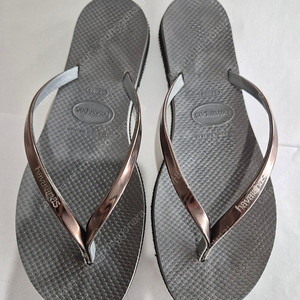 하바이아나스 유 메탈릭 플립플랍 그레이 스틸 240