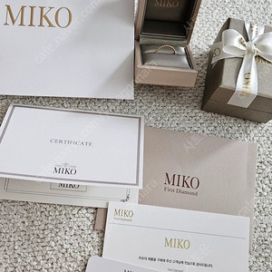 미꼬 베스티 링 M 옐로우 골드