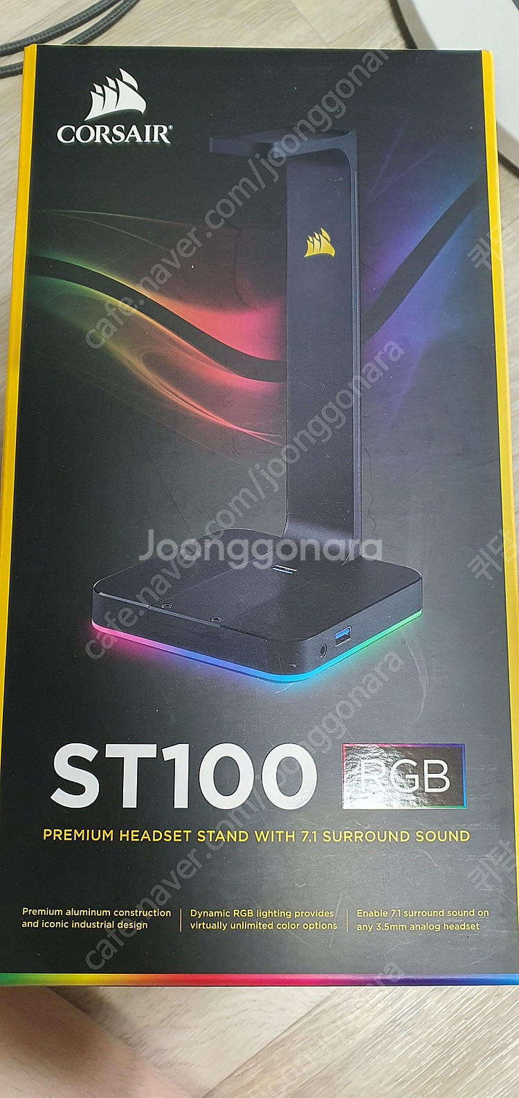 커세어 ST100 RGB 헤드셋 거치대--0