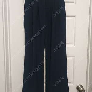 네이비색 xs사이즈 슬랙스 새상품 택포 3만원 이미지