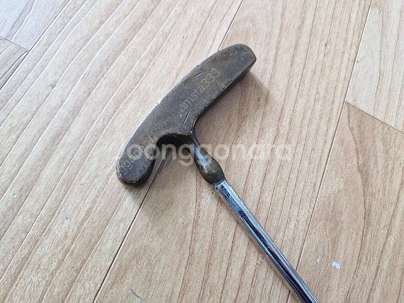 slazenger 황동 일자 퍼터 빈티지 골프클럽--3