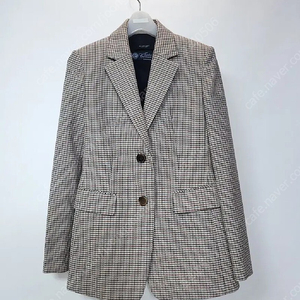 질스튜어트 뉴욕 2020 하운드투스 체크 자켓 S 사이즈