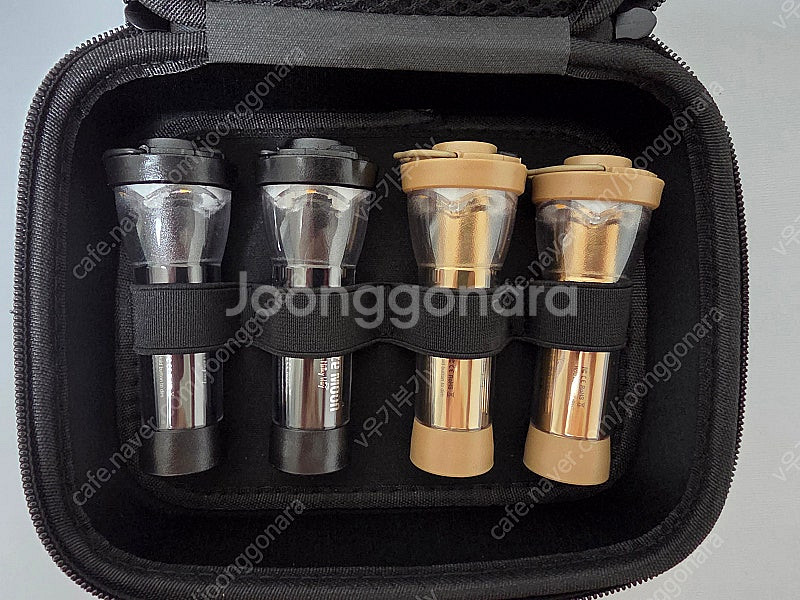 캠핑 브리즈문 블제로 캠핑 랜턴 LED 조명 등 램프 + 쉐이드 4세트 일괄판매--1