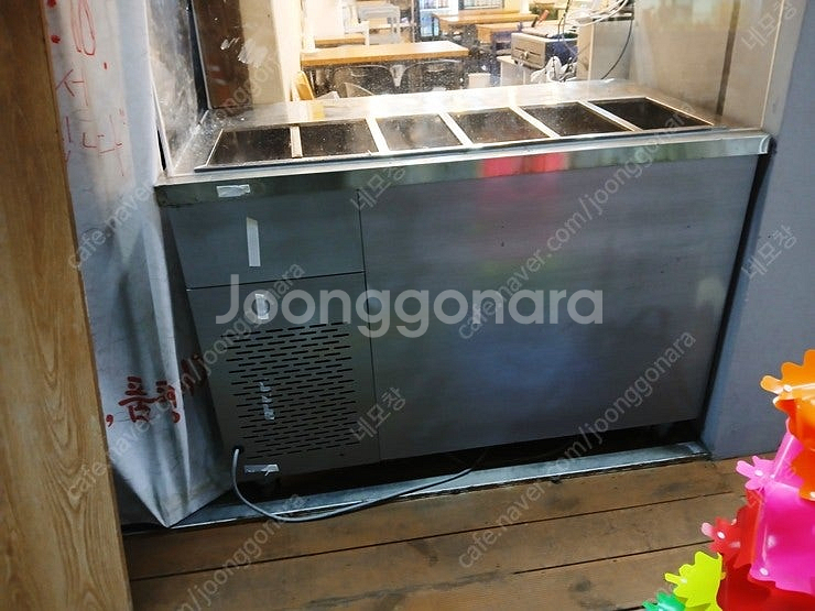 우성 김밥, 반찬 냉장고 900X650 밧드6구 판매--0