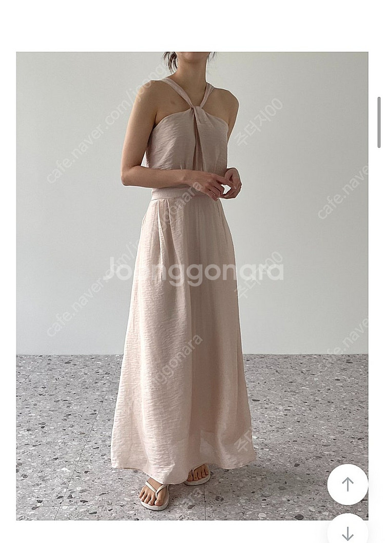 클루이가넷 홀터넷 원피스 하트시그널 박지현 착용--3