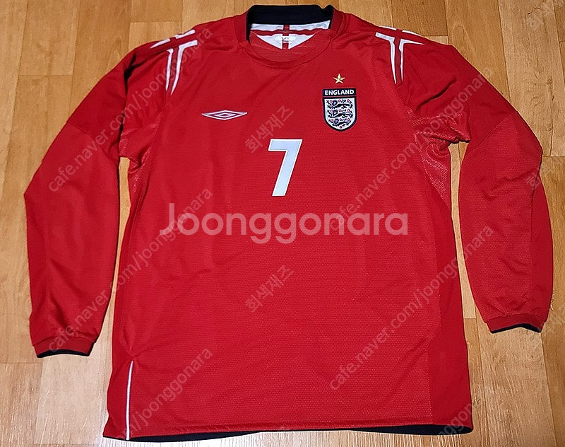 04-06 잉글랜드 어웨이 긴팔 베컴--0