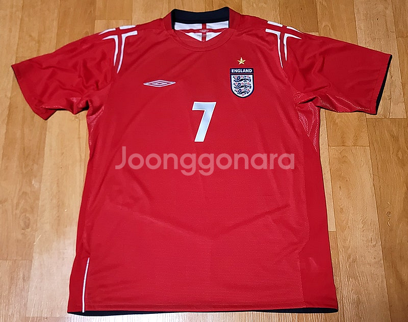 04-06 잉글랜드 어웨이 긴팔 베컴--2