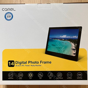 (미개봉/새제품) 카멜 디지털액자 PF1410IPS