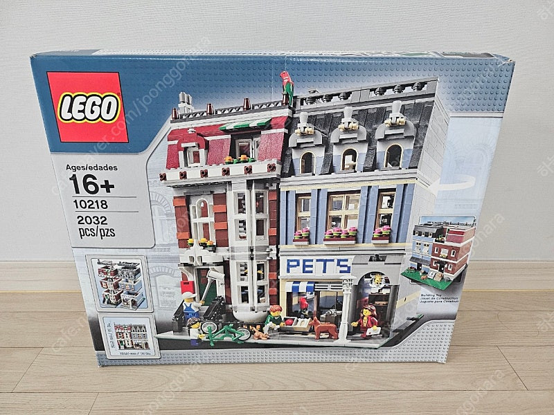 레고 10218 펫샵 조립품 완제품 이미지