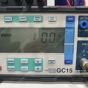 NAGANO GC15 정밀 기체 압력측정기