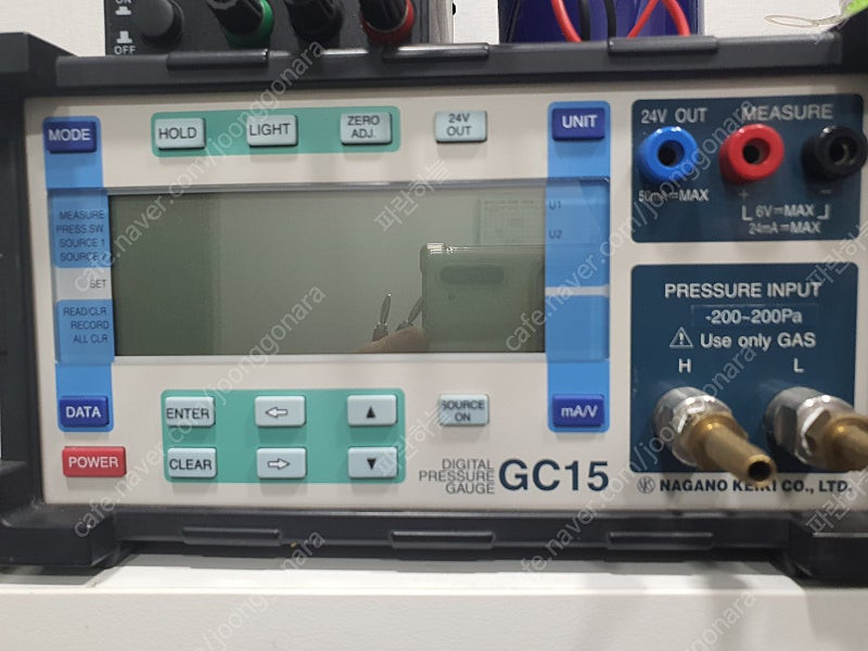 NAGANO GC15 정밀 기체 압력측정기--1