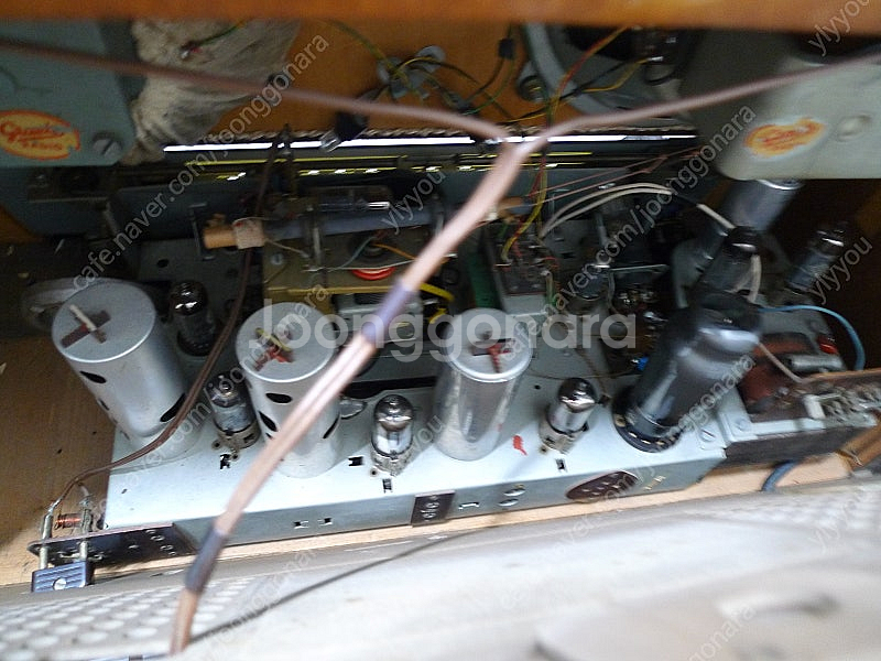 graetz163w그라츠 진공관필드스피커 라디오 리시버 완벽오버홀 가격내림--9