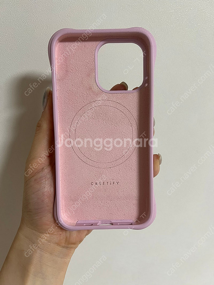 아이폰 13 pro 케이스티파이 리플케이스 프림로즈핑크--2