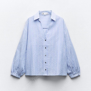 zara 자라 러스틱 스트라이프 셔츠 새상품
