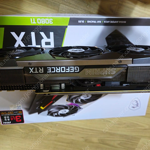 MSI RTX 3080TI Suprim X 슈프림 X 판매합니다 가성비최강
