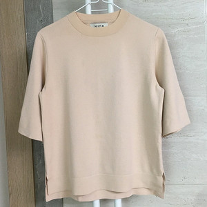 MINE 마인 반팔 니트 90