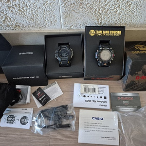 지샥 신형 레인지맨 GPR-H1000 GW-9500TLC-1DR 토요타 오토 바디 팀랜드 크루저 한정판 미사용 시계