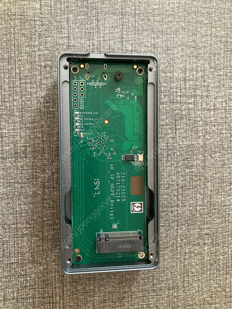 리뷰안 썬더볼트3 인클로저 TB3000--1