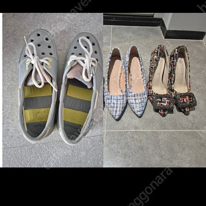7000원 구두 크록스키즈 하이힐 새상품 215 220 225 착한구두 아쿠아슈즈 보트슈즈