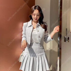 로아르 브리티쉬 트위드 자켓 S 아옳이 김민영