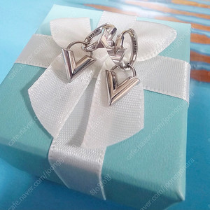 14k 585A 귀걸이 화이트 골드