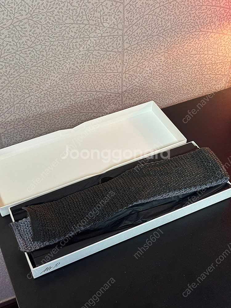 톰포드 / 리버서블 니트 차콜그레이-그레이 넥타이 / free​--0