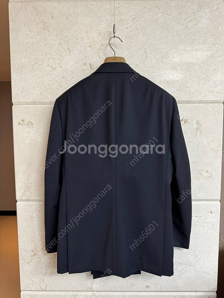 마에스트로 / 25SS 다크네이비 울 블렌드 비즈니스 셋업 수트 / 50--3