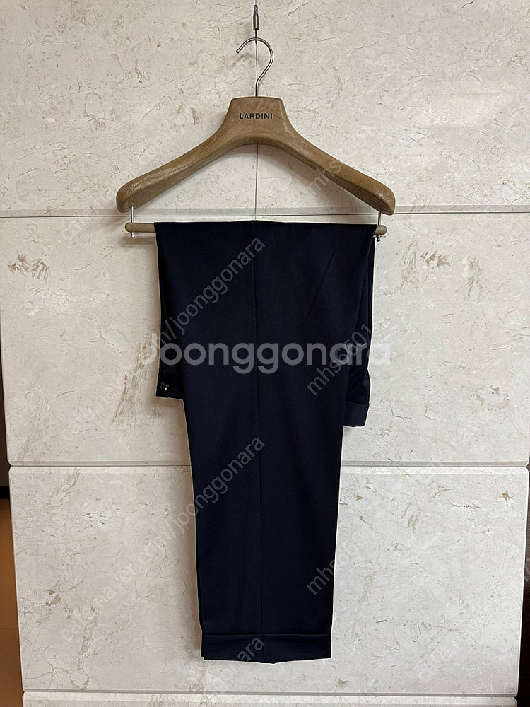 마에스트로 / 25SS 다크네이비 울 블렌드 비즈니스 셋업 수트 / 50--7