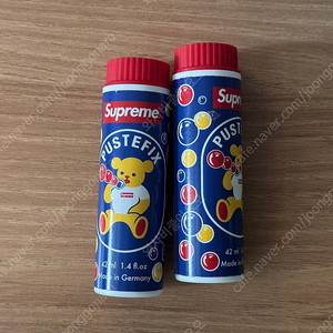 Supreme Pustefix Soap bubbles 슈프림 비눗방울 미개봉 새상품