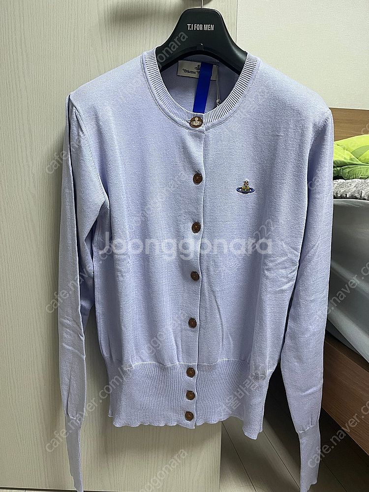 (새상품) 비비안웨스트우드 베아 가디건 라벤더 M--3