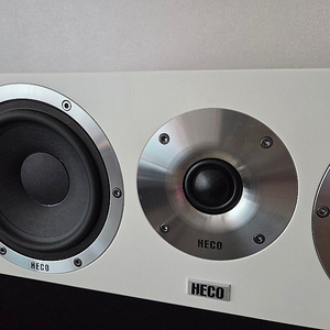 HECO 엘레멘타 센터 스피커 화이트