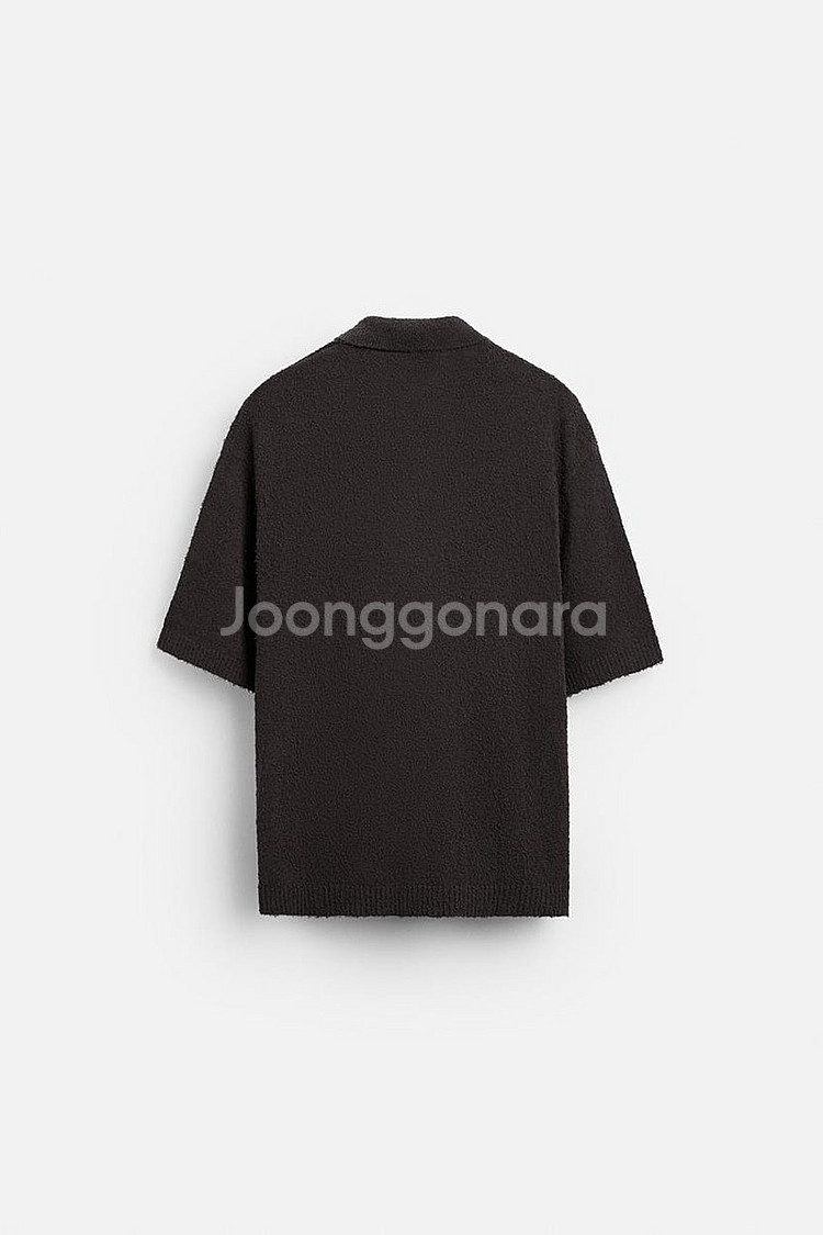 자라 타월 자카드 폴로셔츠 L 운포--2