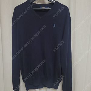 폴로랄프로렌 브이넥 면니트