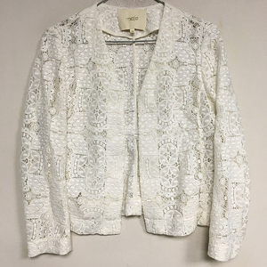 MAJE 마쥬 아일렛 레이스 자켓 36 / 랑방 마인 오브제 타임 럭키슈에뜨 산드로 마쥬 오르 시에 시스템