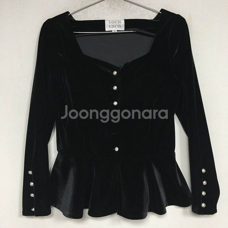 보카바카 하트넥 벨벳 블라우스 S / 랑방 마인 오브제 타임 럭키슈에뜨 산드로 마쥬 오르 시에 시스템--2