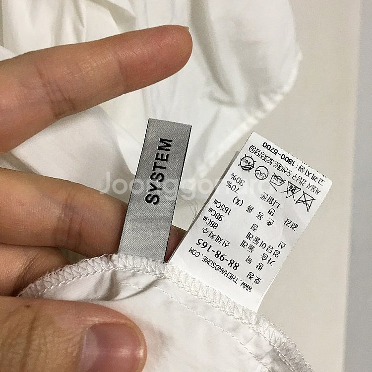 21 SYSTEM 시스템 반팔 러플 블라우스 66 / 랑방 마인 오브제 타임 럭키슈에뜨 산드로 마쥬 오르 시에 시스...--1