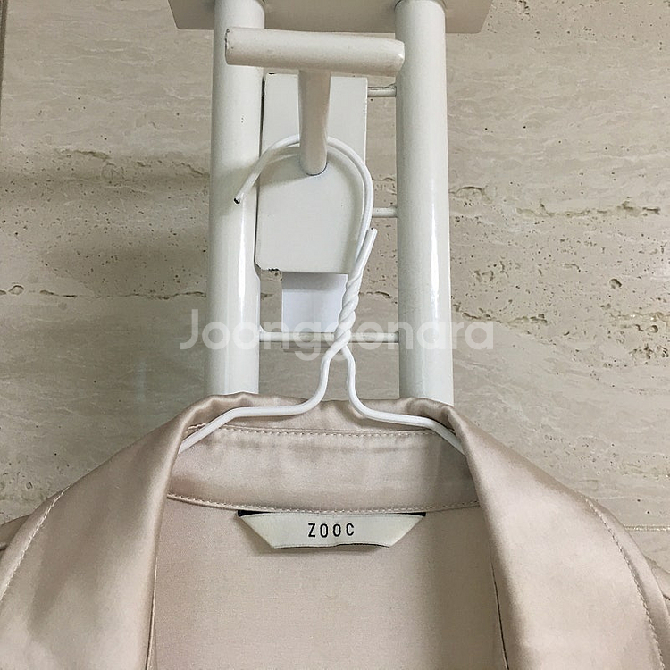 주크 벨티드 새틴 롱 원피스 55--2