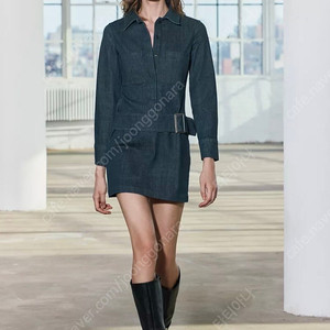 zara 자라 ZW COLLECTION 데님 미니 원피스 109900-59900 택있는 새상품