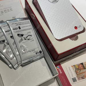LG 포켓포토 인화지 폴라로이드 휴대용 사진인쇄기