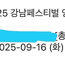 강남페스티벌 영동대로 K-POP 콘서트 A-2구역 2연석 티켓 양도