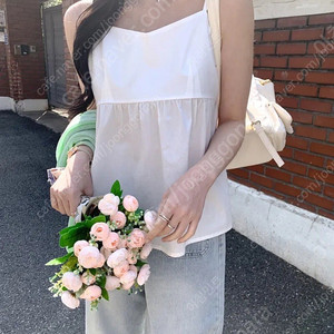1015마켓 나시 레이어드 블라우스 뷔스티에 부유방 커버