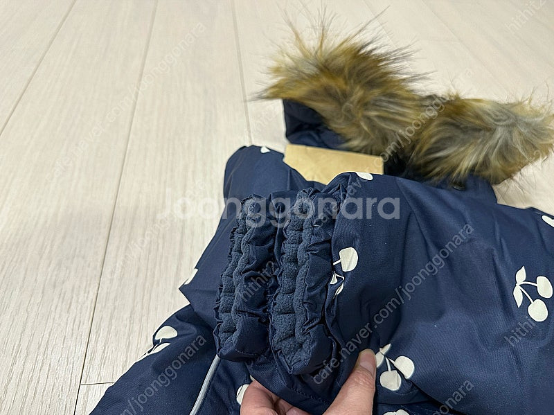쿨링 네이비 체리 스키복 98--6