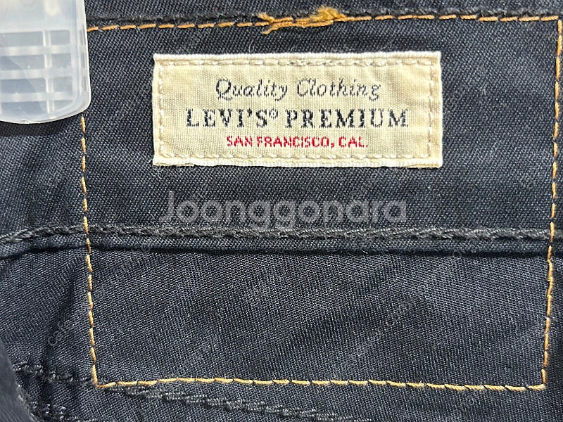 리바이스 505 블랙진 29 새상품--9